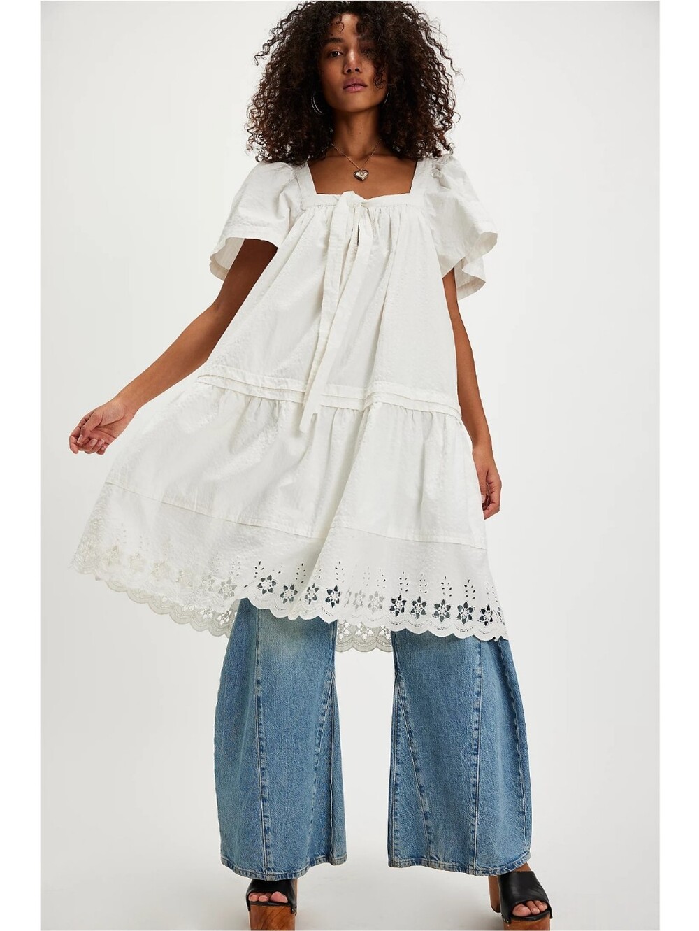 Free People Baldwin Midi Dress Nwot